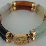 Multi-Color-14k-Gold-Jade-Bracelet-292864398763