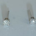 Beautiful-14k-White-Gold-Diamond-Stud-Earrings-302888578104-3