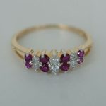 Beautiful-Womens-Ruby-Diamond-Ring-302882269634