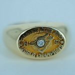 Ladies-14k-Gold-Tiffany-Co-1992-Toronto-blue-Jays-World-Champions-Ring-303112249394