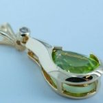 Beautiful-Womens-Green-Peridot-Diamond-Pendant-293019361175-2