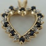 Beautiful-Heart-Pendant-With-Real-Diamonds-Sapphires-302958417887