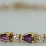 14k-Gold-Diamond-Pink-Sapphire-Tennis-Bracelet-292866783368-2
