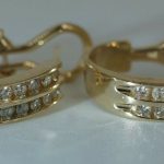 Beautiful-14k-Gold-Diamond-Earrings-302890969818-2