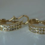Beautiful-14k-Gold-Diamond-Earrings-302890969818-3
